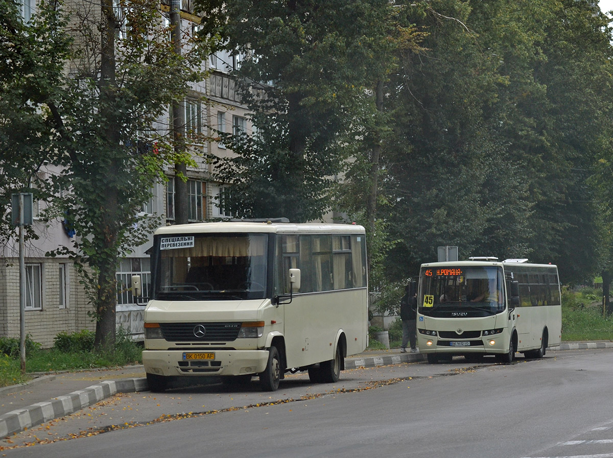 Ровненская область, Стрий Авто А07562 № BK 0150 AF; Ровненская область, Ataman A092H6 № BK 1412 IO