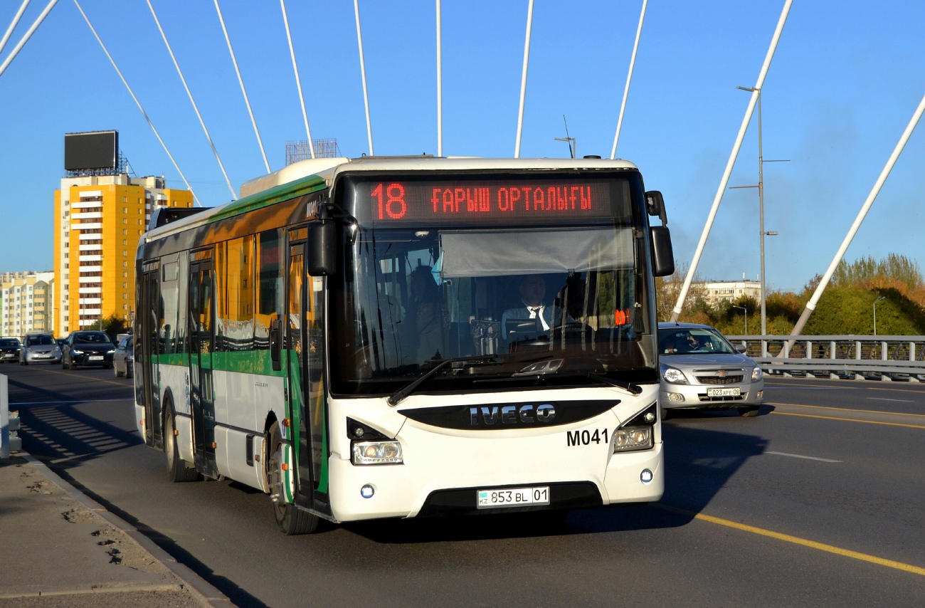 Астана, IVECO Urbanway 12M (СарыаркаАвтоПром) № M041
