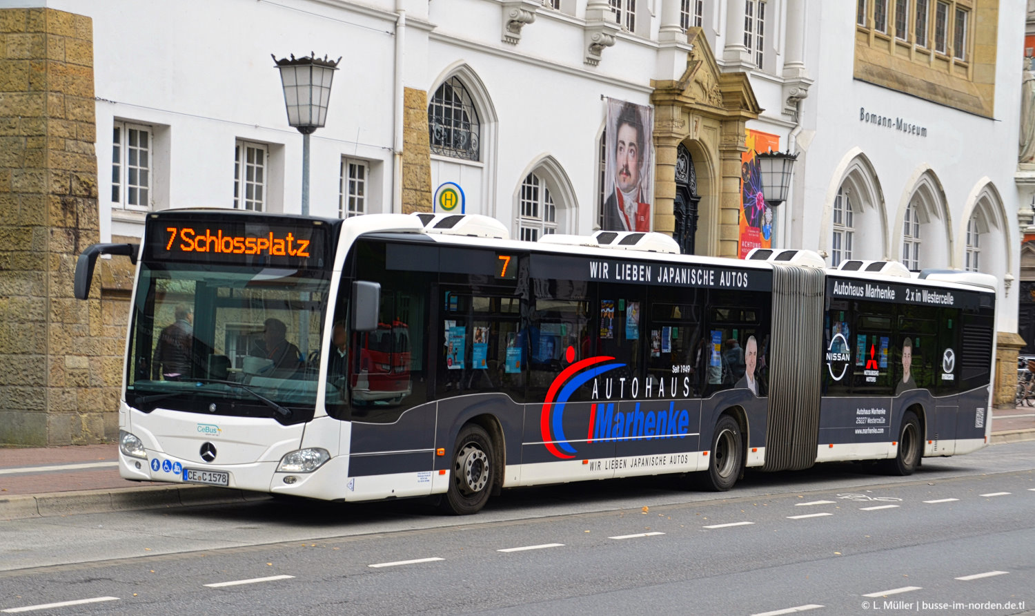 Нижняя Саксония, Mercedes-Benz Citaro C2 GÜ № 401508