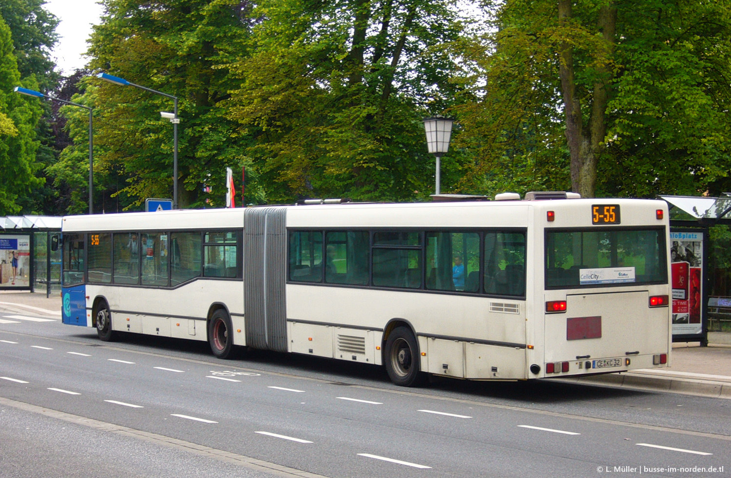 Нижняя Саксония, Mercedes-Benz O405GN2 № 32 Нижняя Саксония, Mercedes-Benz O405GN2 № 32