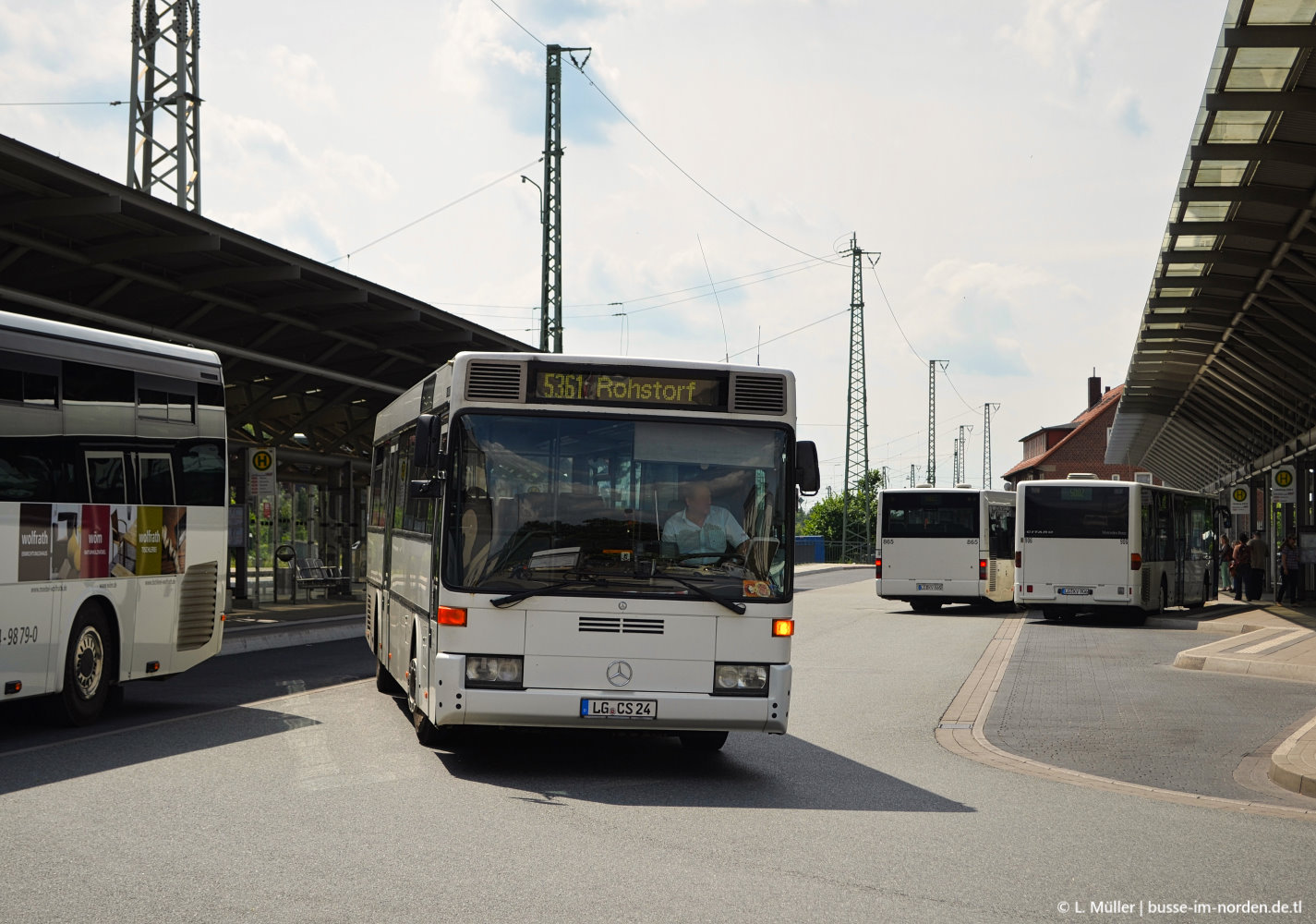Нижняя Саксония, Mercedes-Benz O407 № LG-CS 24 Нижняя Саксония, Mercedes-Benz O407 № LG-CS 24