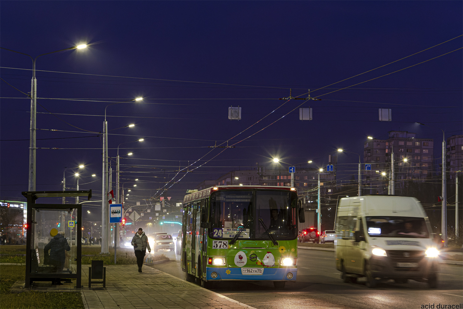 Омская область, ЛиАЗ-5256.53 № 578