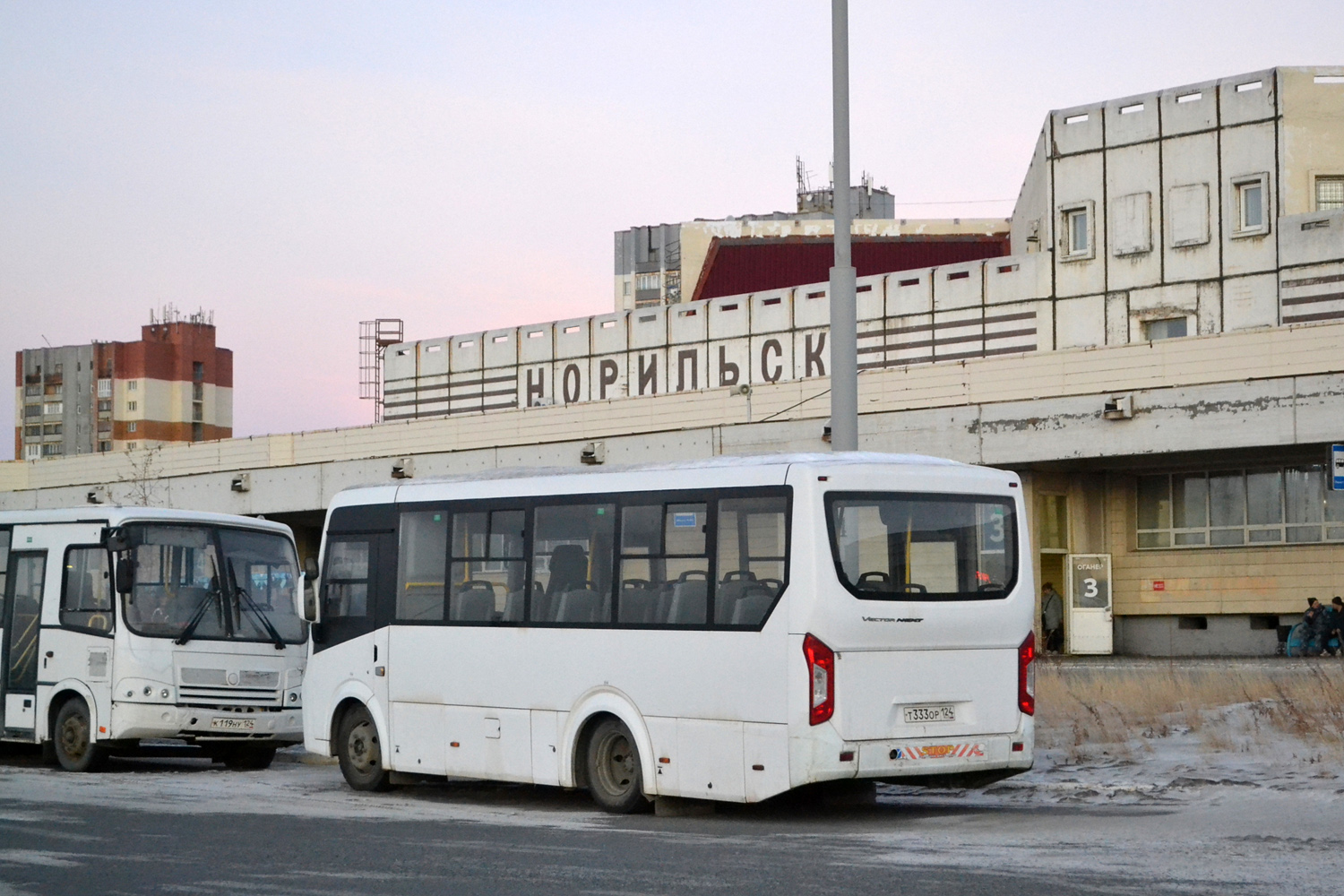 Krasnojarský kraj, PAZ-320405-04 "Vector Next" č. Т 333 ОР 124