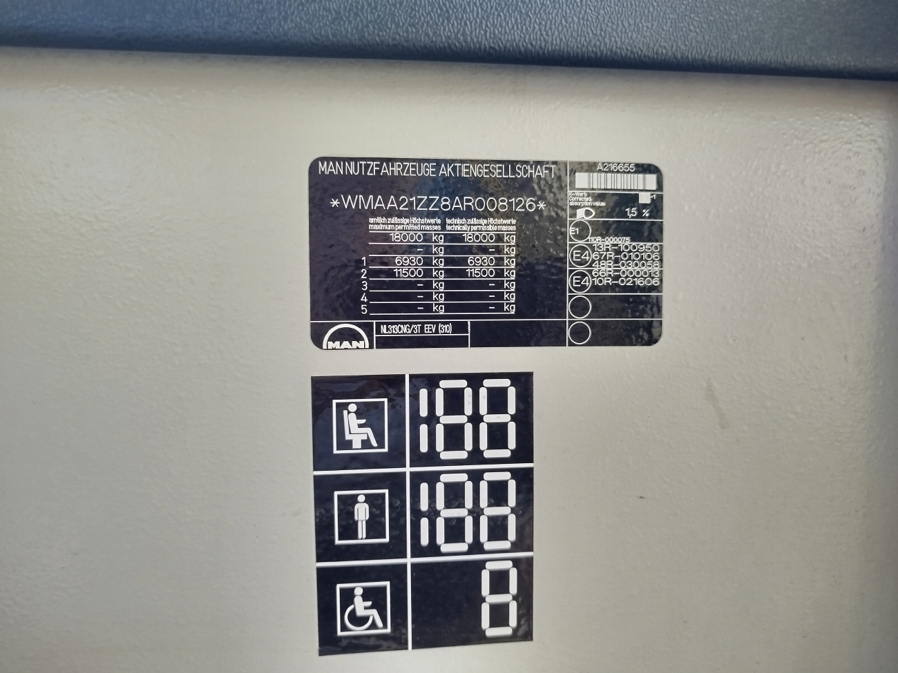 Литва, MAN A21 Lion's City NL313 CNG № 4202