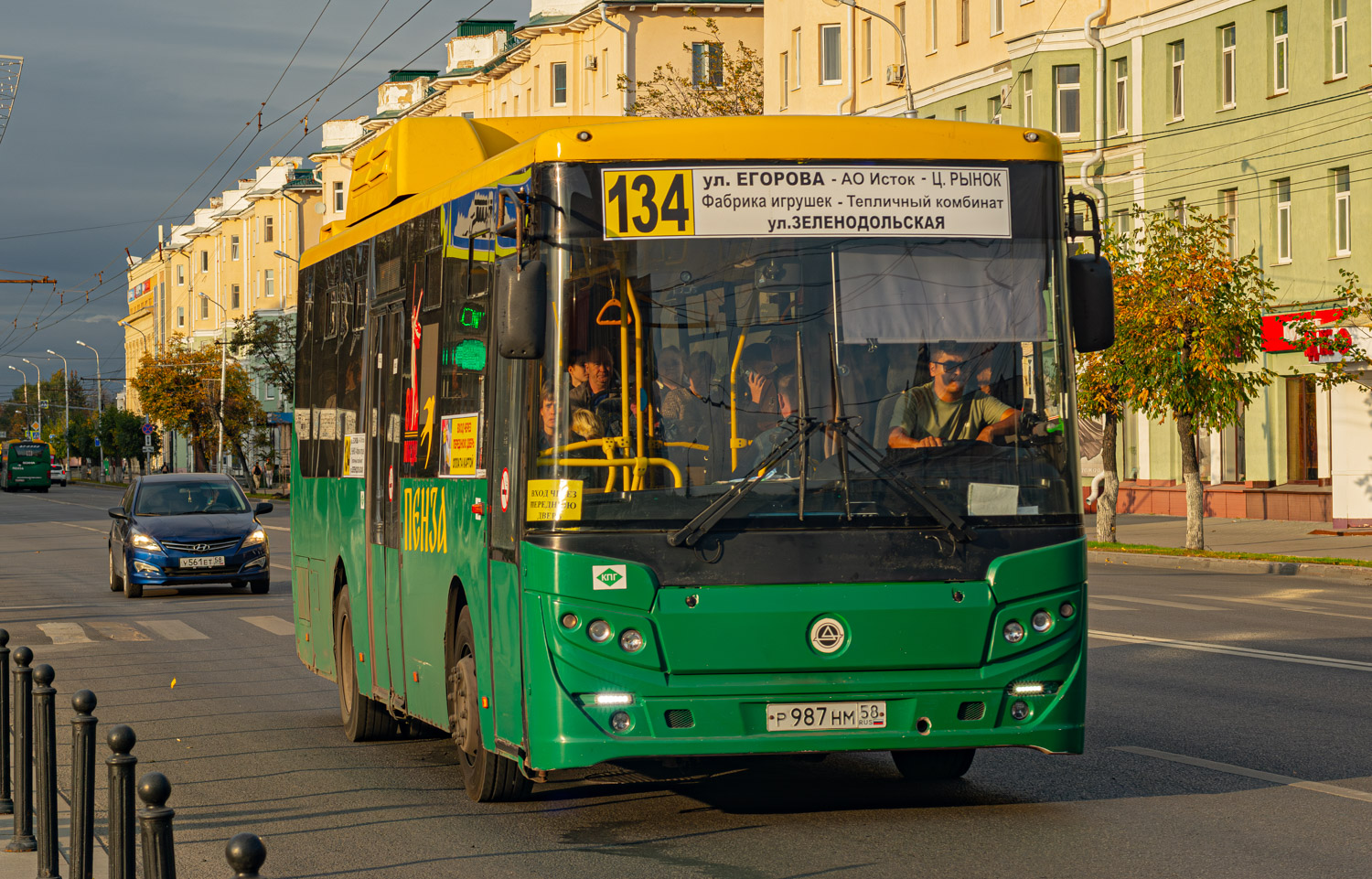 Penza region, KAvZ-4270-70 č. Р 987 НМ 58