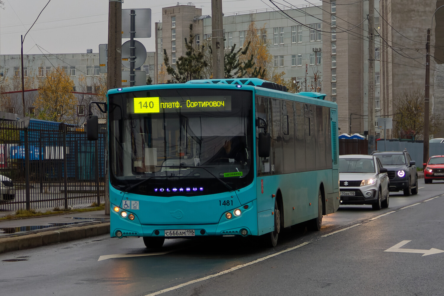 Санкт-Петербург, Volgabus-5270.02 № 1481