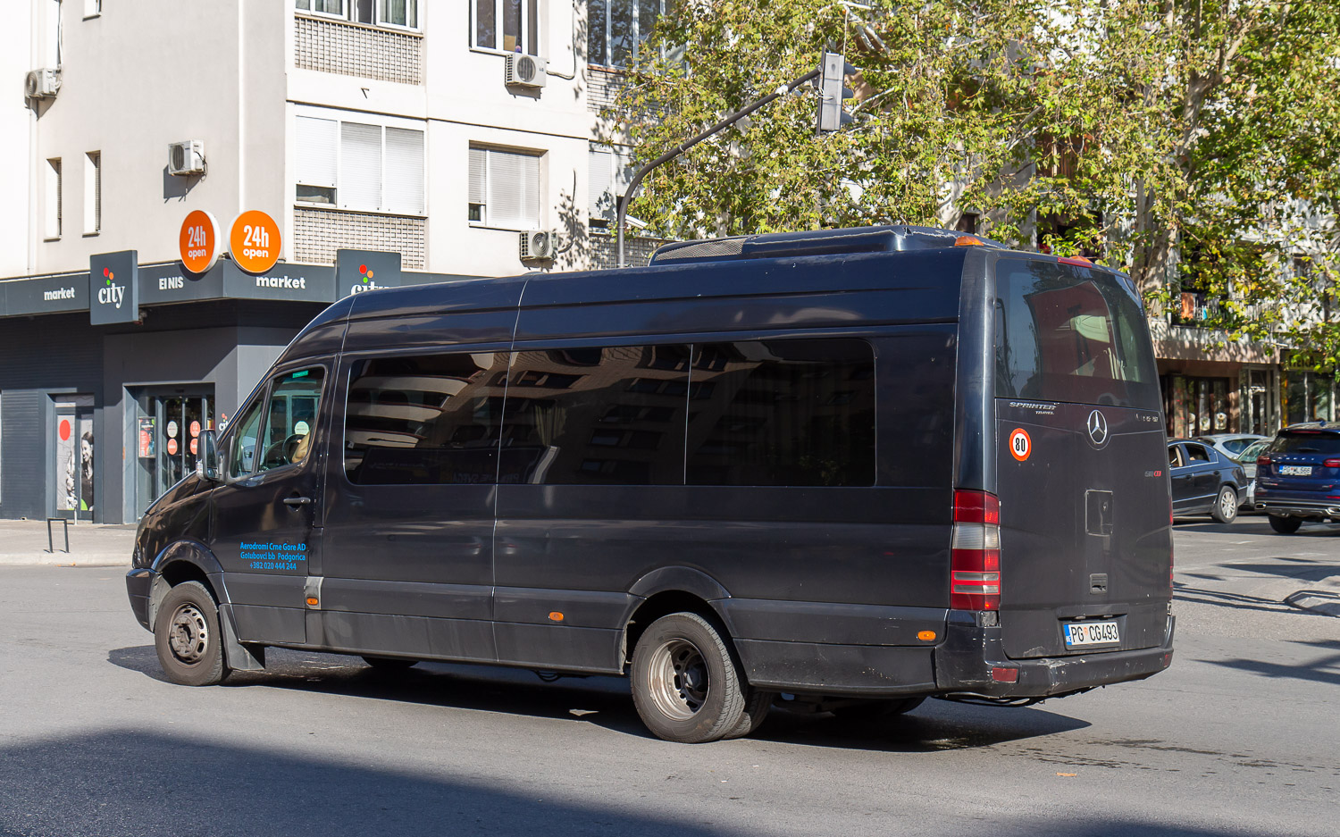 Черногория, Mercedes-Benz Sprinter Transfer 45 № PG CG493