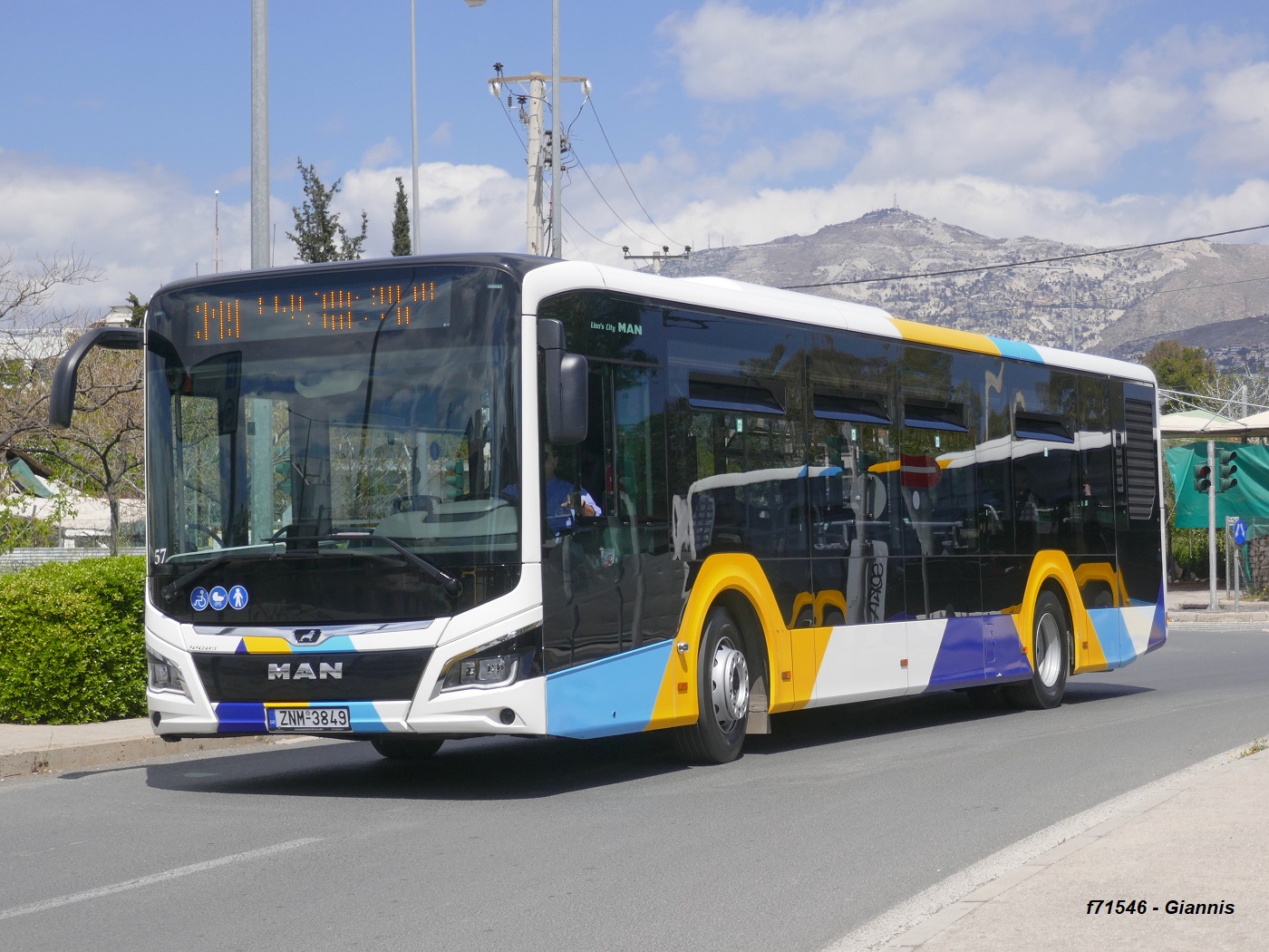 Греция, MAN 12C Lion's City 12 NL280 № 57