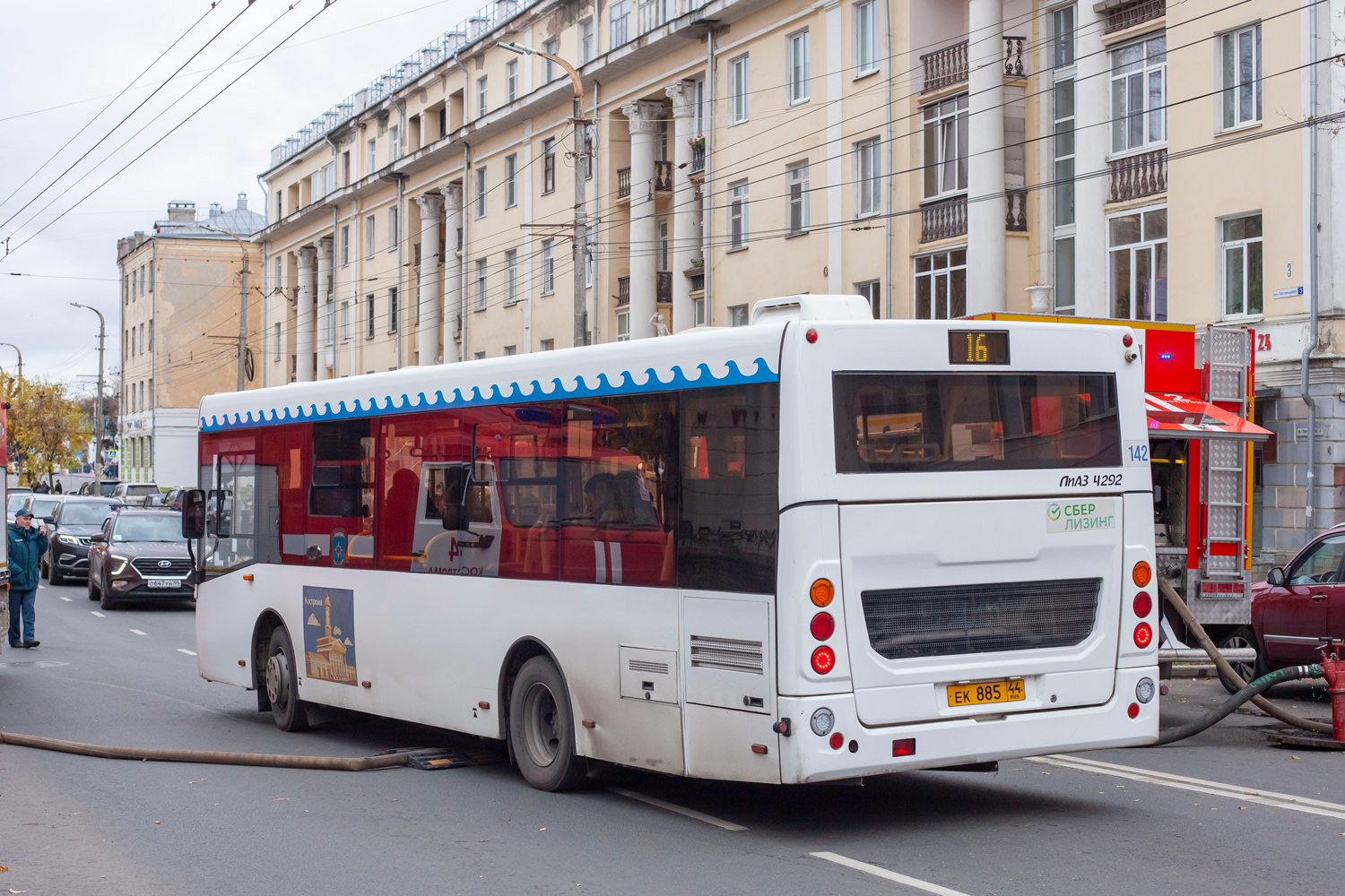 Костромская область, ЛиАЗ-4292.60 (1-2-1) № 142 Костромская область, ЛиАЗ-4292.60 (1-2-1) № 142