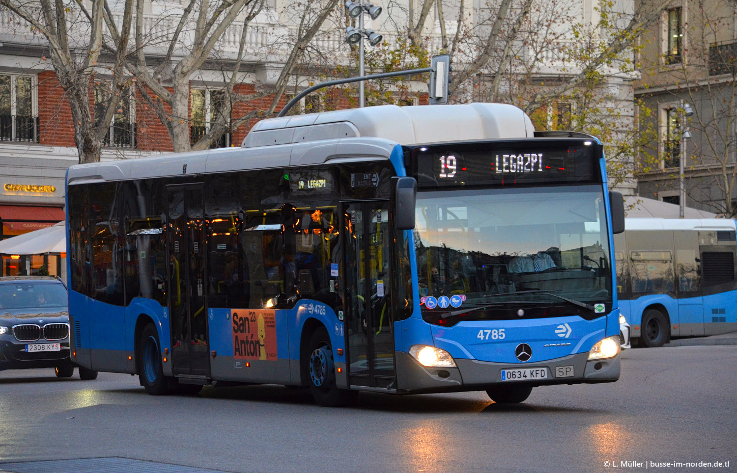 Испания, Mercedes-Benz Citaro C2 NGT № 4785