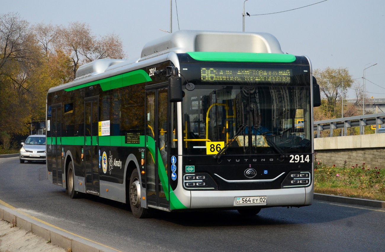 Алматы, Yutong ZK6126HG (QazTehna) № 2914