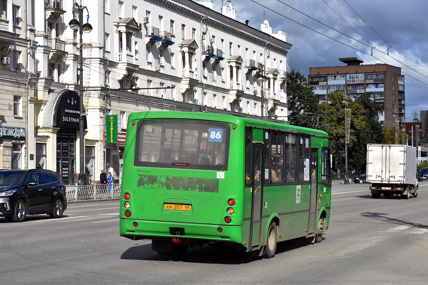 Свердловская область, ПАЗ-320412-14 "Вектор" № КМ 207 66
