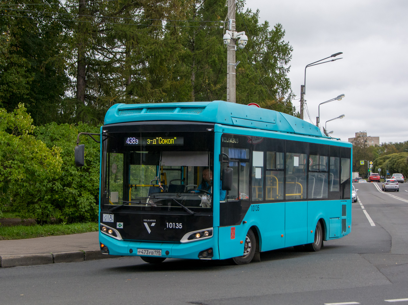 Санкт-Петербург, Volgabus-4298.G4 (CNG) № 10135