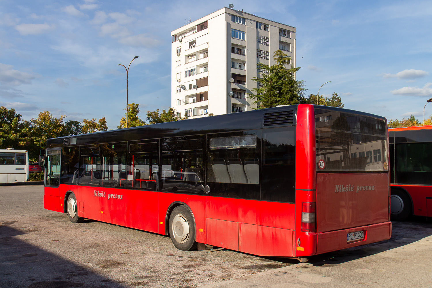 Черногория, MAN A21 NL223 № PG HT306