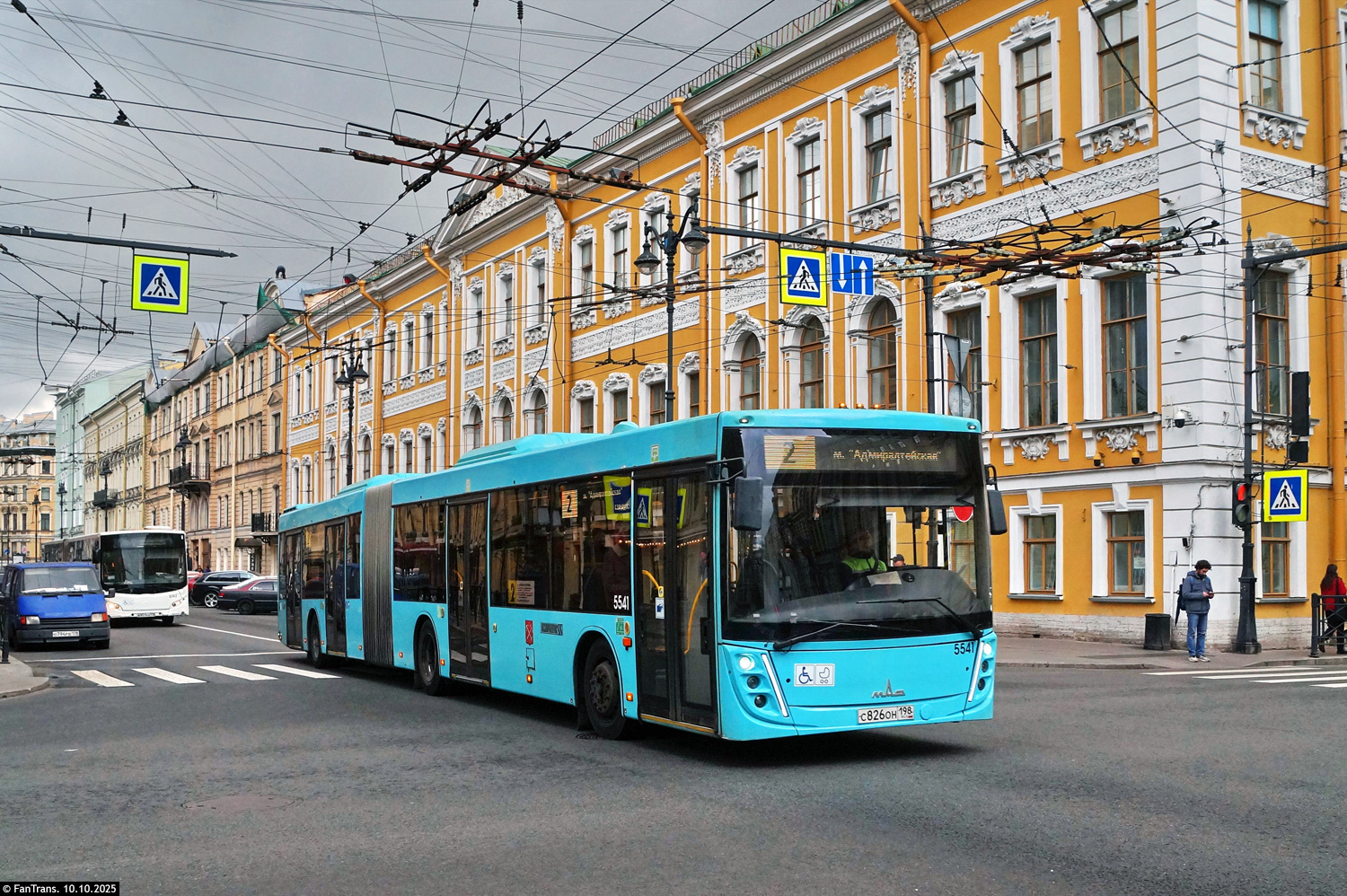 Санкт-Петербург, Volgabus-6271.00 № 5193; Санкт-Петербург, МАЗ-216.047 № 5541