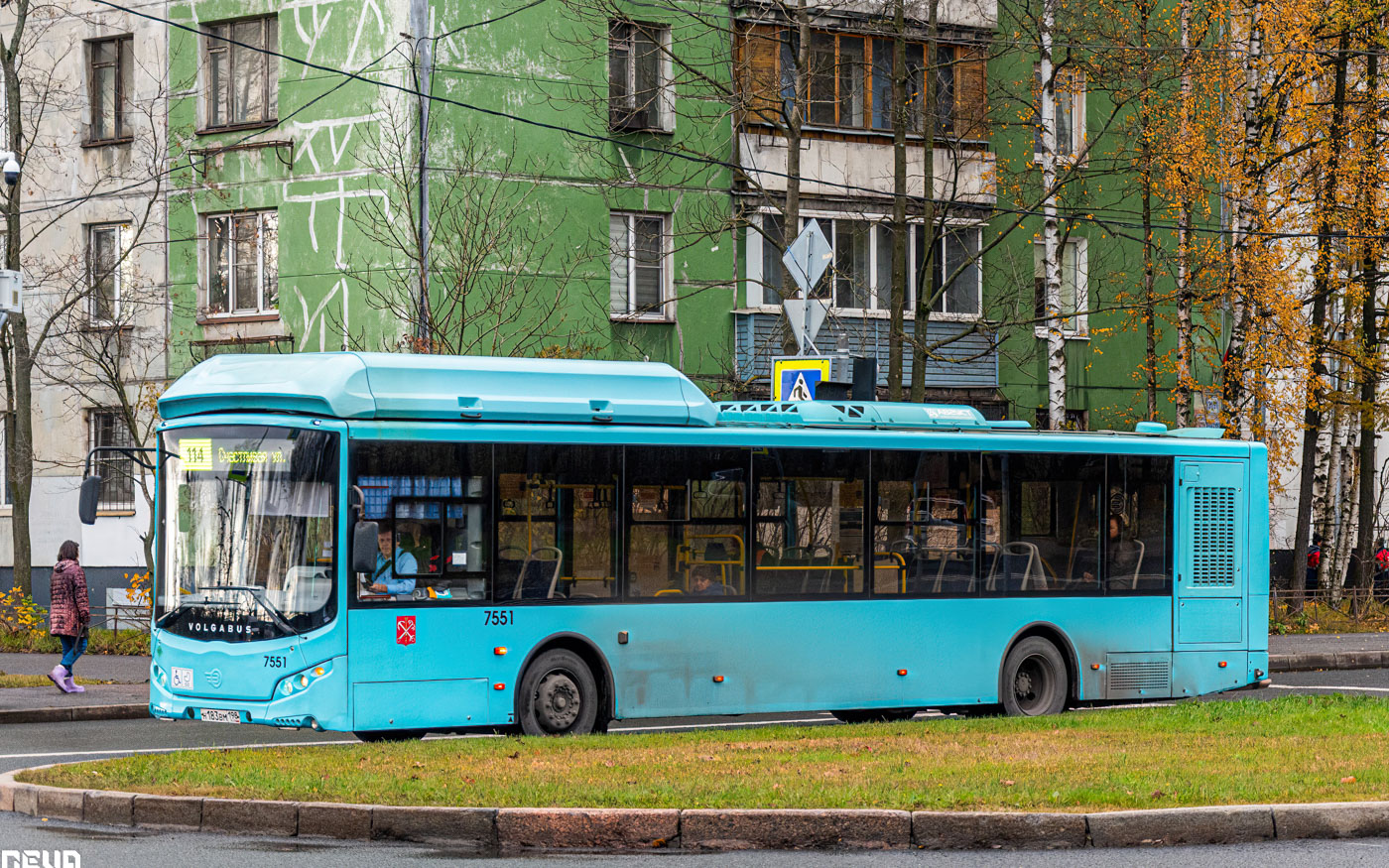 Санкт-Петербург, Volgabus-5270.G4 (CNG) № 7551