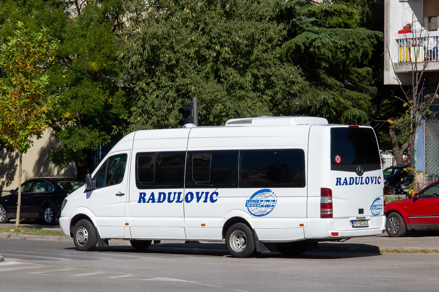 Черногория, Mercedes-Benz Sprinter Transfer 55 № PV BC040