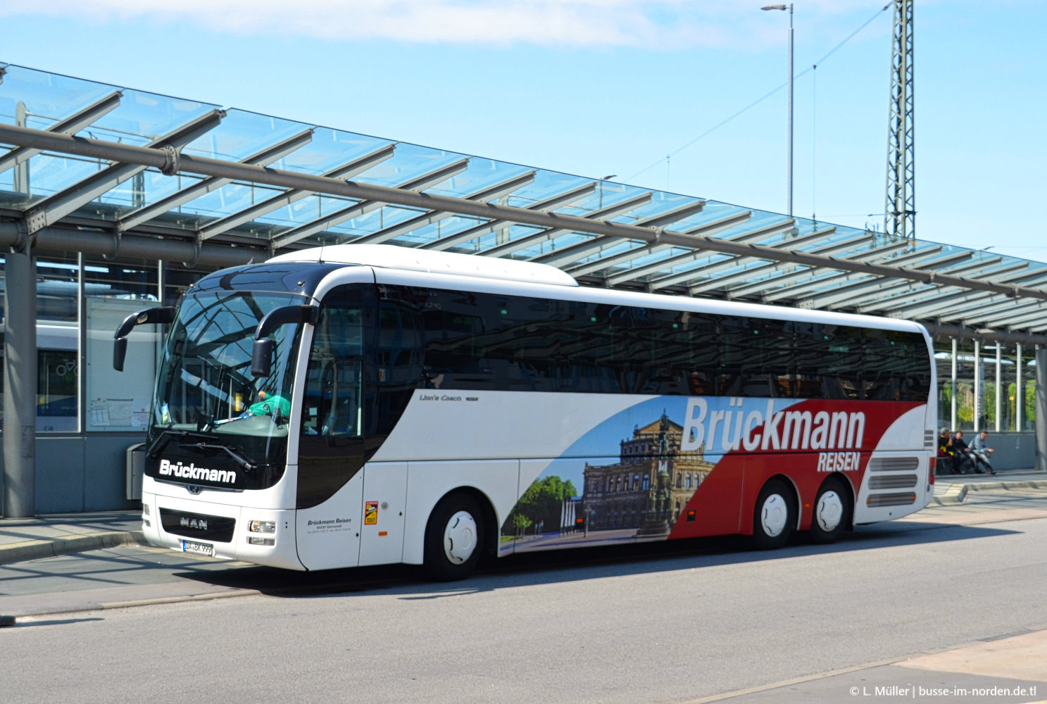 Гессен, MAN R09 Lion's Coach C RHC464 C № DA-BK 999