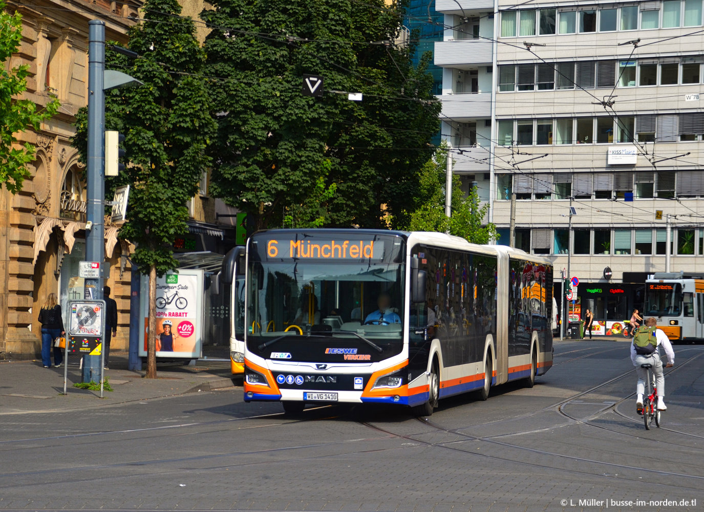 Гессен, MAN 19C Lion's City 19 NG360 № 410