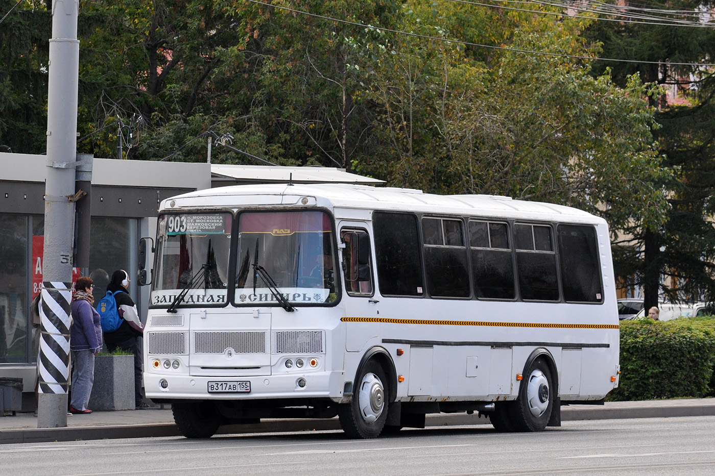 Омская область, ПАЗ-4234-04 № В 317 АВ 155