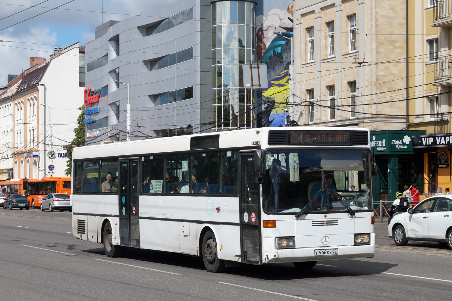 Калининградская область, Mercedes-Benz O407 № Р 946 КУ 39