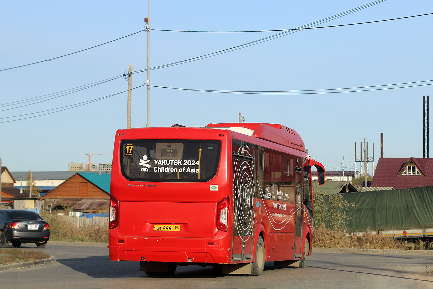 Саха (Якутия), ПАЗ-320415-14 "Vector Next" № КМ 444 14