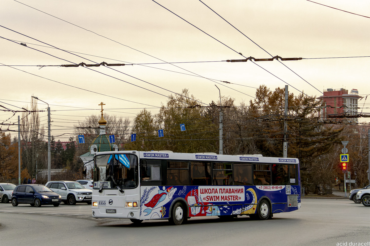 Омская область, ЛиАЗ-5256.53 № 1355