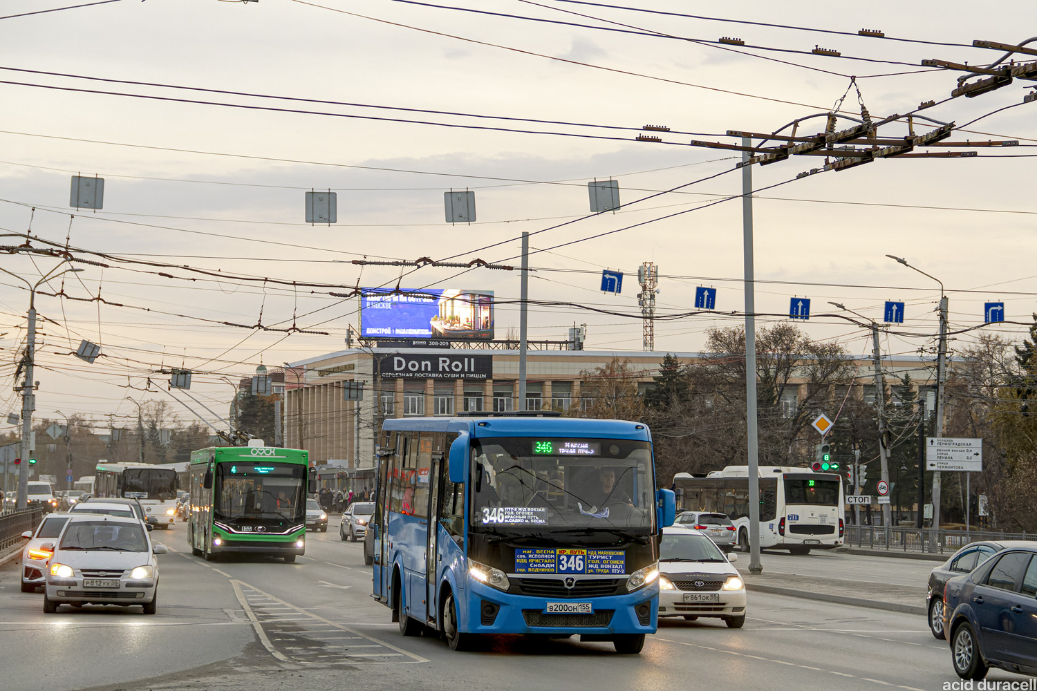 Омская область, ПАЗ-320435-04 "Vector Next" № В 200 ОН 155