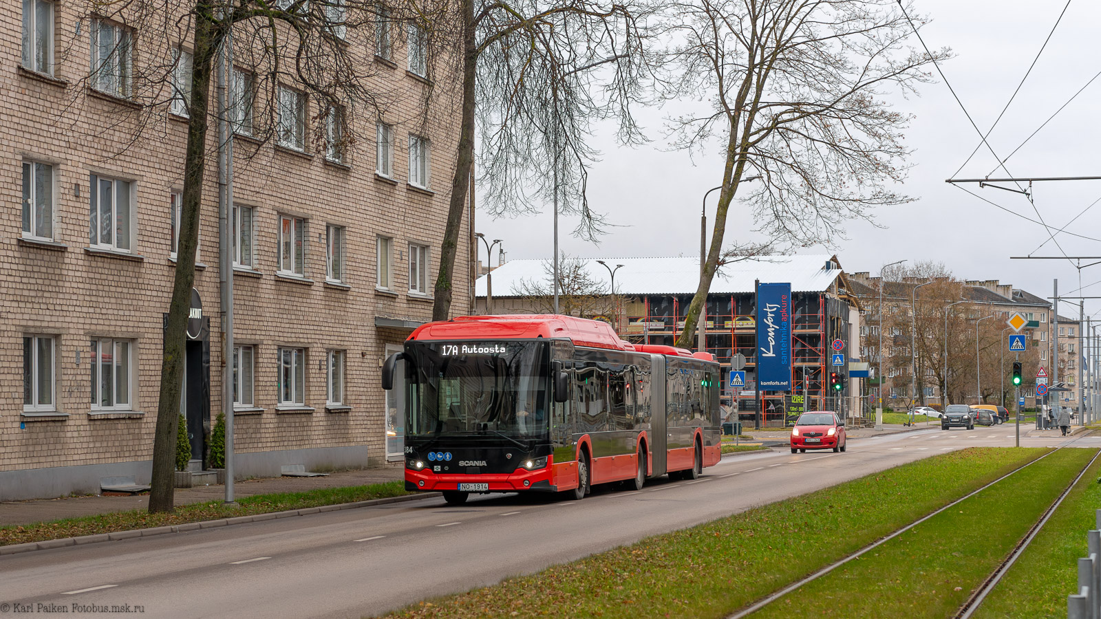 Латвия, Scania Citywide LFA II 17.9 № 384