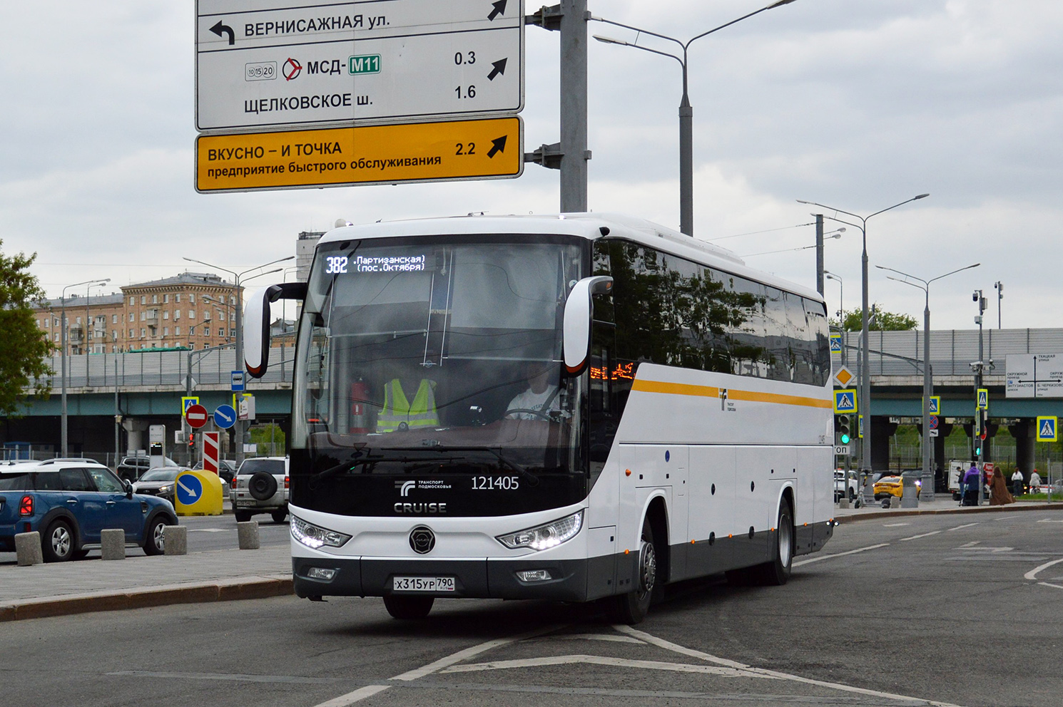 Moskevská oblast, Foton BJ6122U8MKB-A2 č. 121405