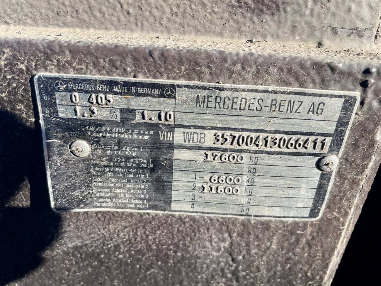 Карагандинская область, Mercedes-Benz O405 № M 622 BW