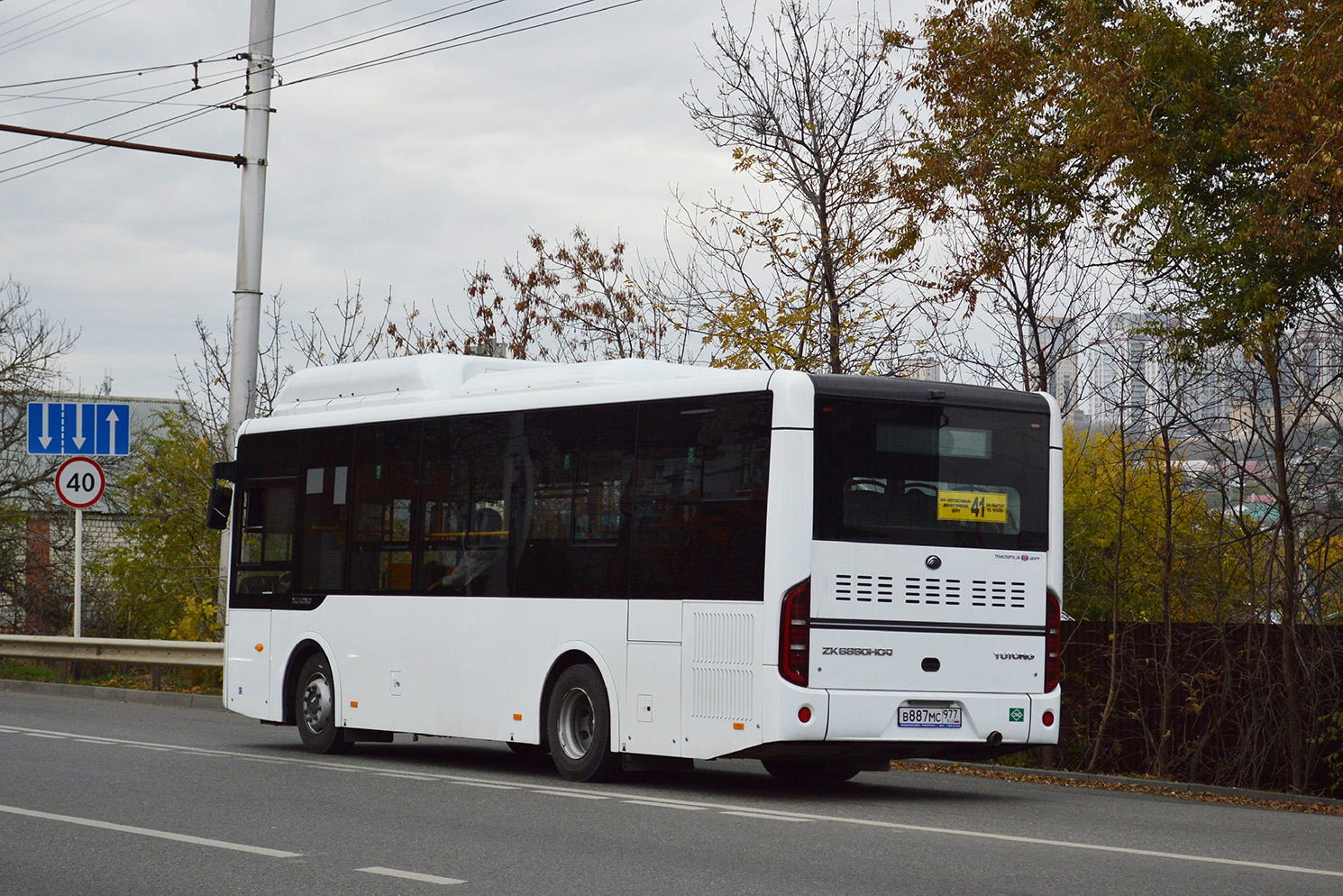 Ставропольский край, Yutong ZK6890HGQ № В 887 МС 977