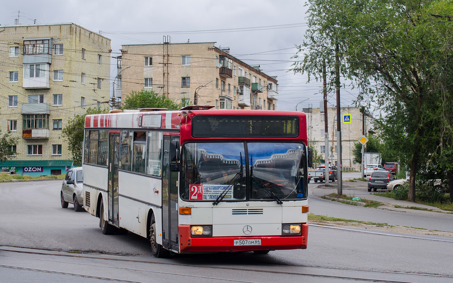 Саратовская область, Mercedes-Benz O405 № Р 507 ОМ 64