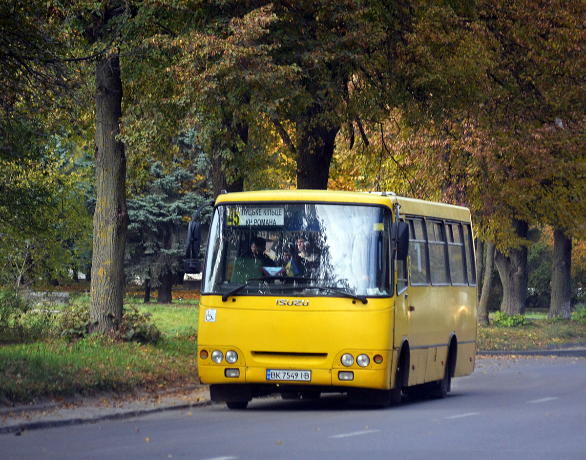 Rovno region, Богдан А092 (Y99-C39) Nr. BK 7549 IB