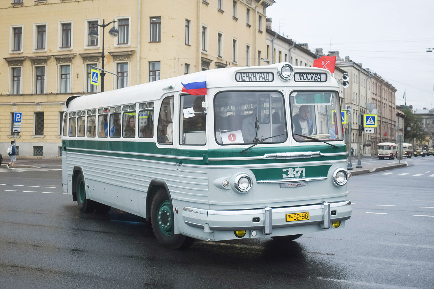 Москва, ЗиС-127 № Ц 4306 РП; Санкт-Петербург — VI Международный транспортный фестиваль "ТранспортФест-2025"