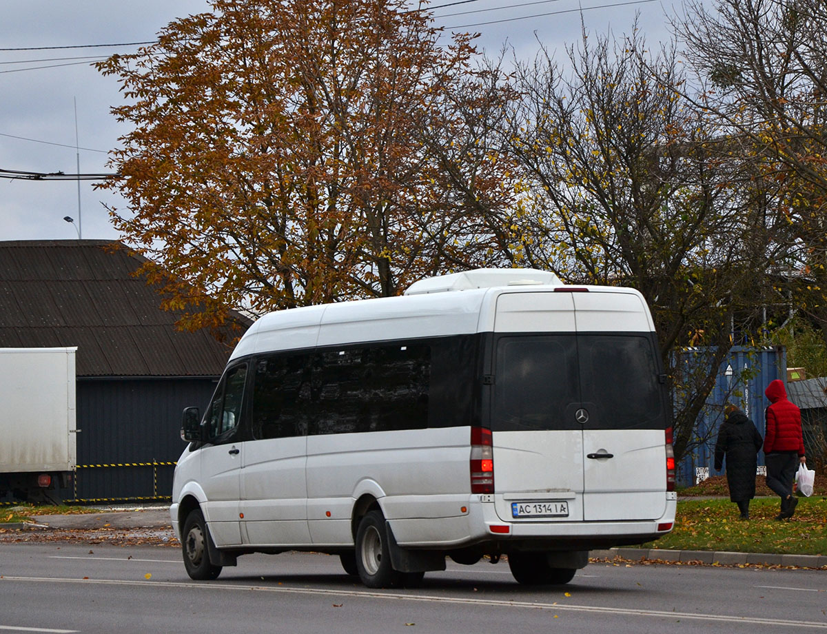 Волынская область, Mercedes-Benz Sprinter W906 519CDI № AC 1314 IA