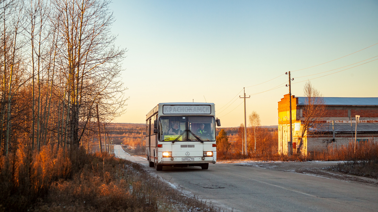 Пермский край, Mercedes-Benz O405 № В 699 ХК 159