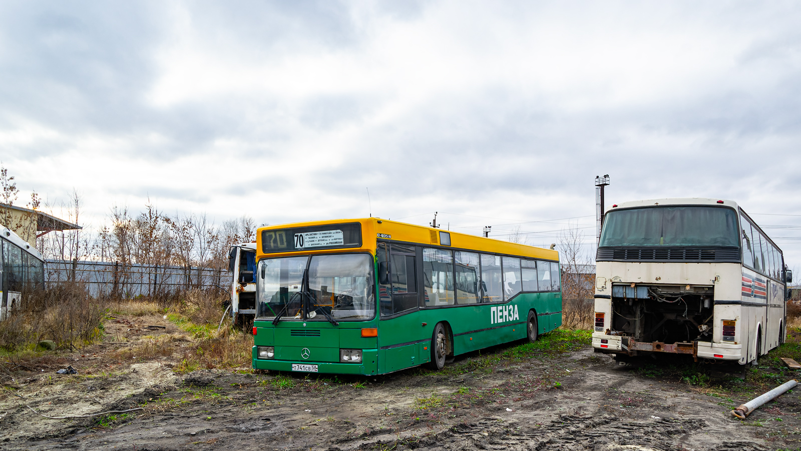 Пензенская область, Mercedes-Benz O405N2 № Т 741 СВ 58; Пензенская область, Setra S215HD № А 526 ЕМ 164