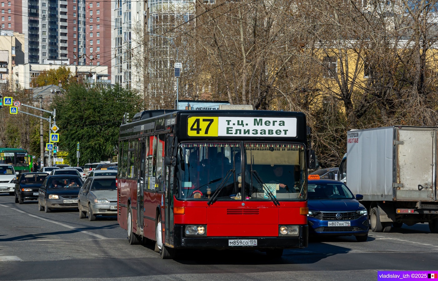 Свердловская область, Mercedes-Benz O405N2 № М 859 СО 159