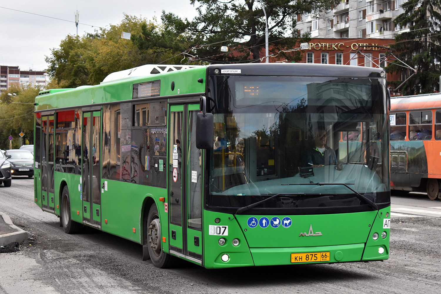 Свердловская область, МАЗ-203.015 № 907