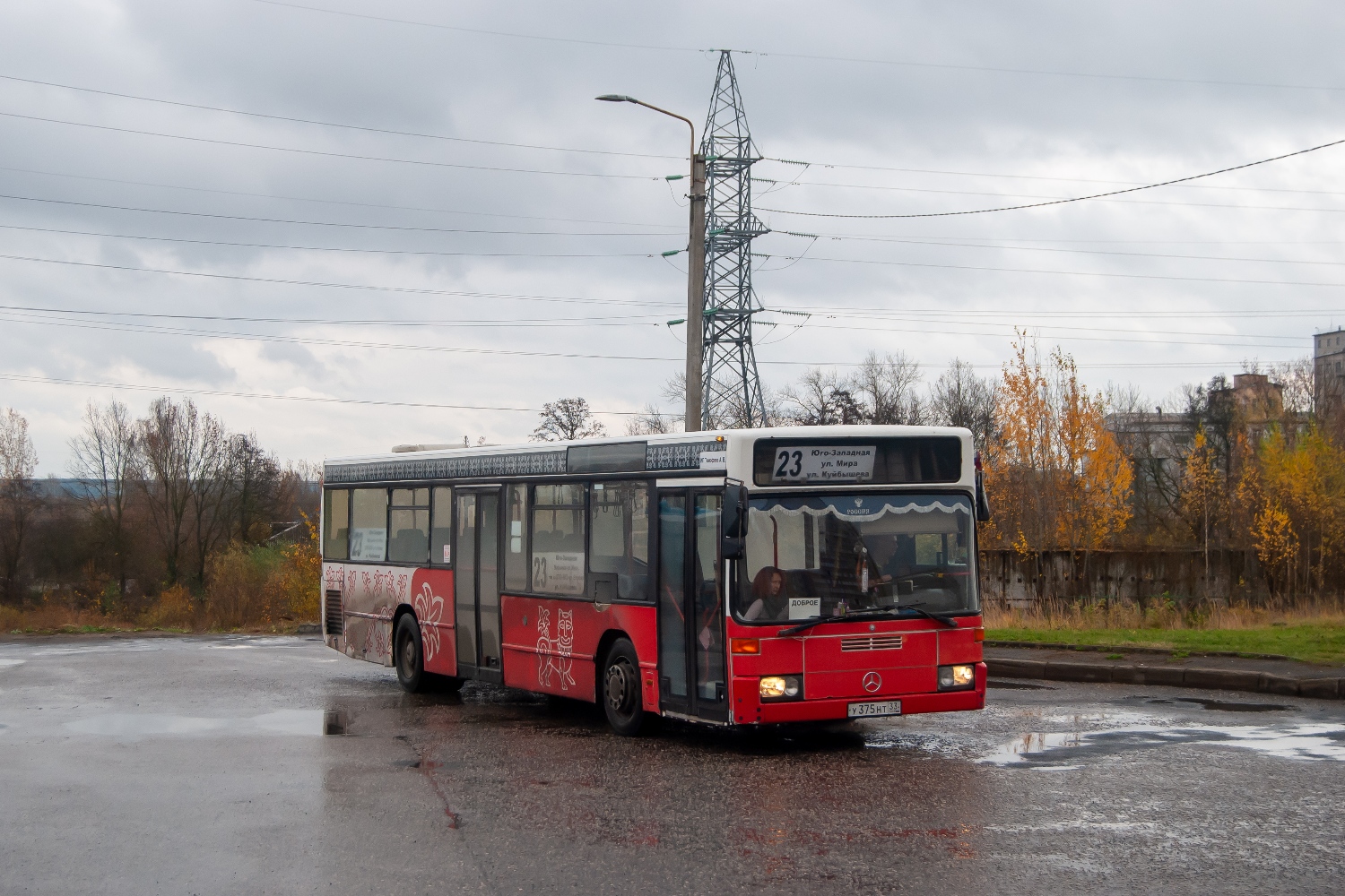 Владимирская область, Mercedes-Benz O405N2 № У 375 НТ 33