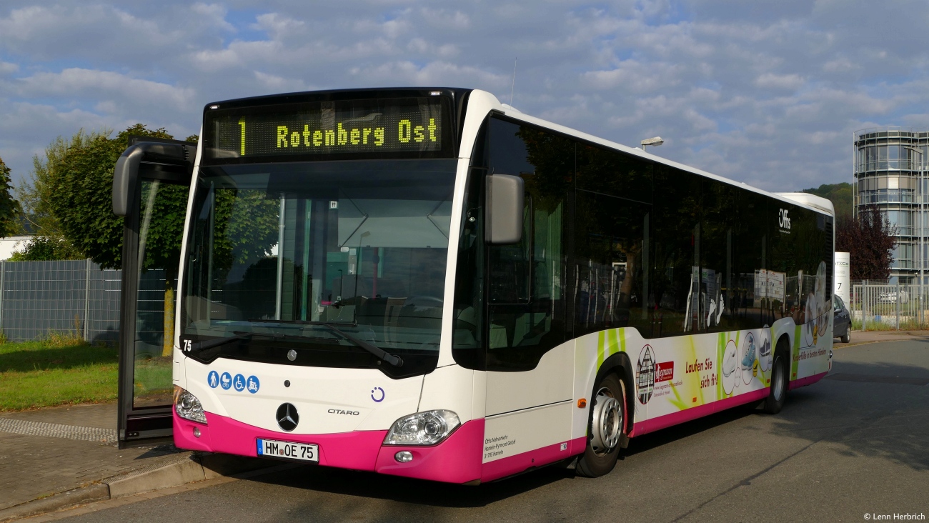 Lower Saxony, Mercedes-Benz Citaro C2 hybrid # 75