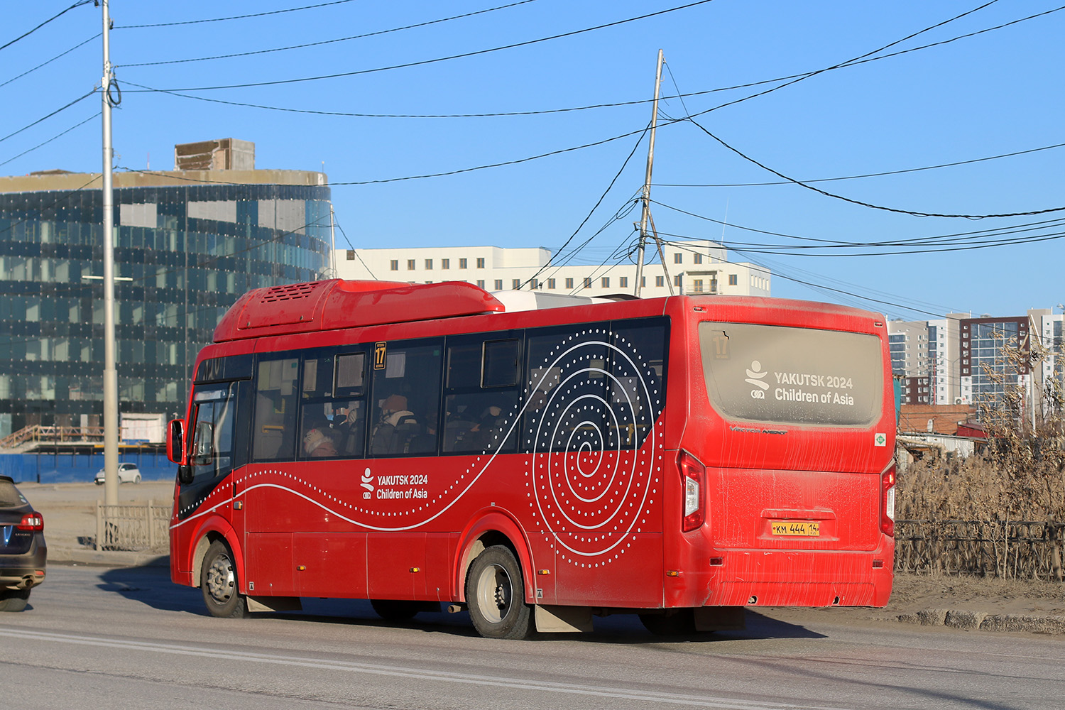 Саха (Якутия), ПАЗ-320415-14 "Vector Next" № КМ 444 14