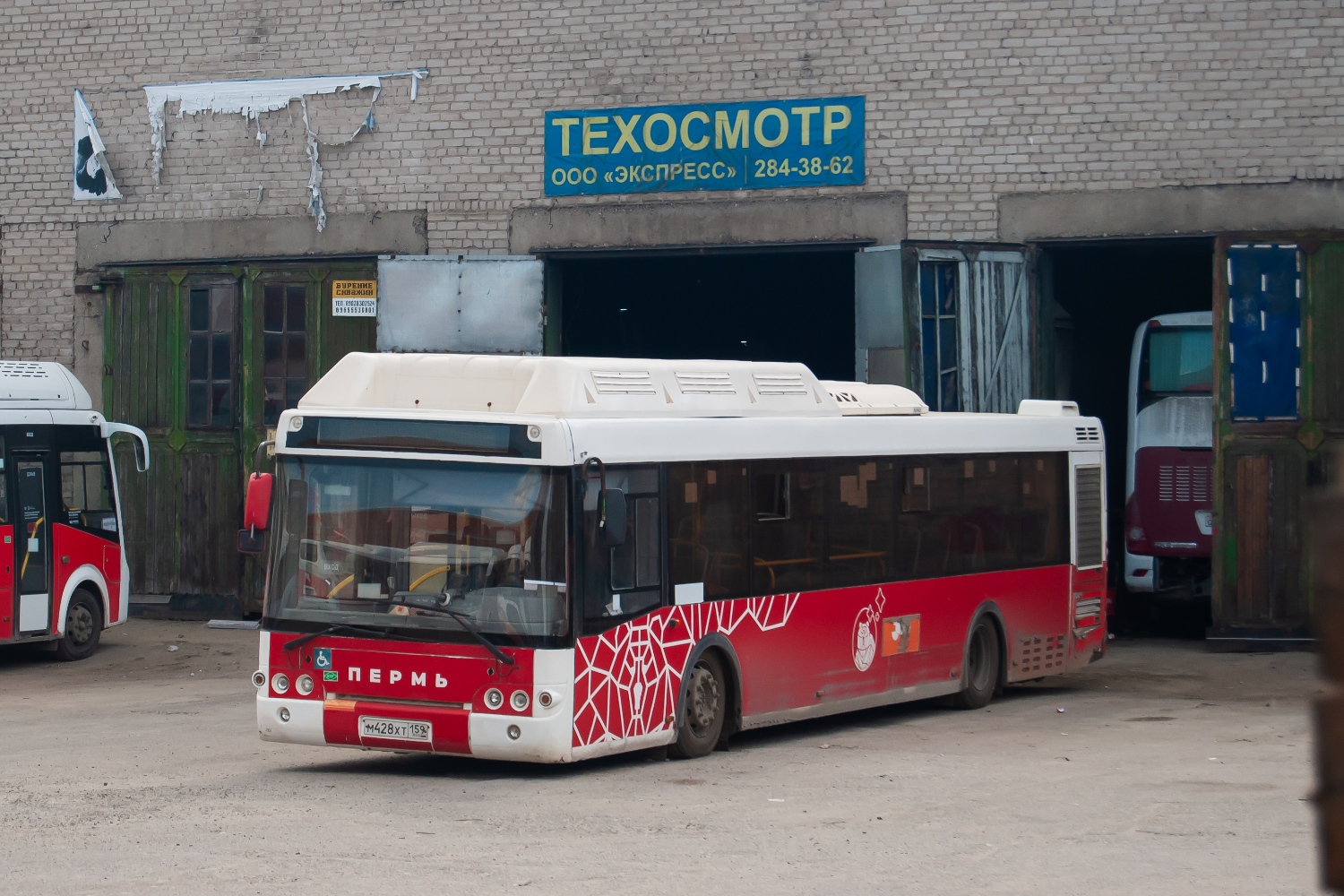 Пермский край, ЛиАЗ-5292.67 (CNG) № М 428 ХТ 159