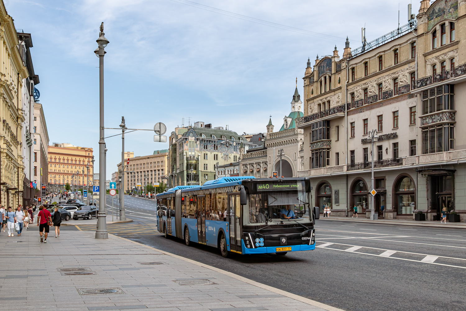 Москва, ЛиАЗ-6213.65 № 030744