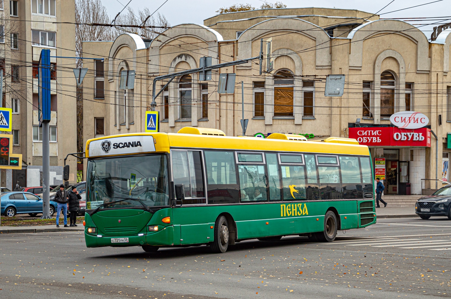 Penza region, Scania OmniLink I (Scania-St.Petersburg) # С 731 УН 58