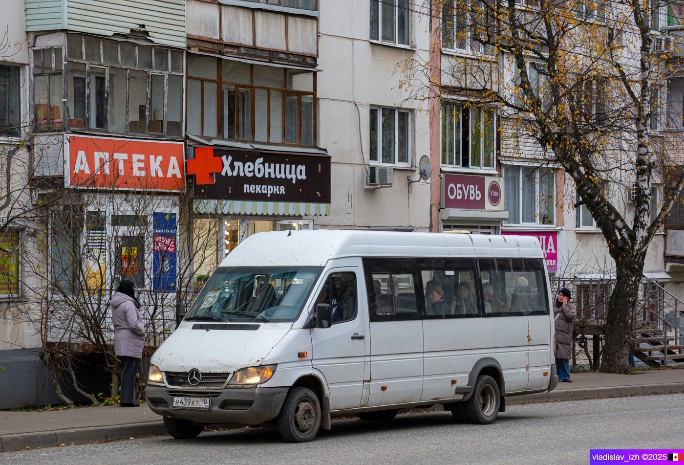 Удмуртия, Луидор-223203 (MB Sprinter Classic) № Н 439 КТ 18