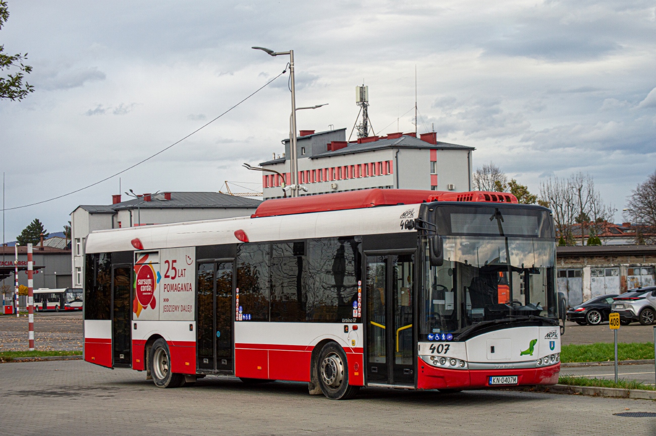Польша, Solaris Urbino III 12 LE CNG № 407