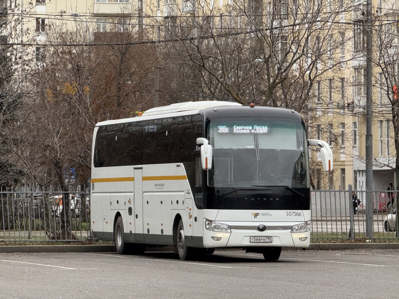 Московская область, Yutong ZK6122H9 № 107566