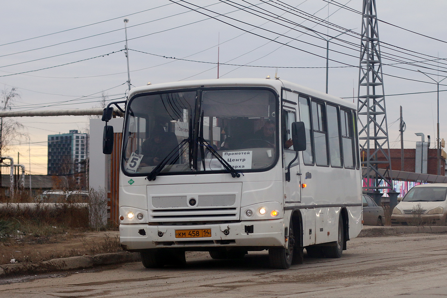 Саха (Якутия), ПАЗ-320302-08 № КМ 458 14